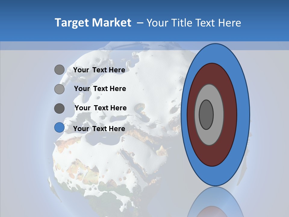 Relief Sun White PowerPoint Template