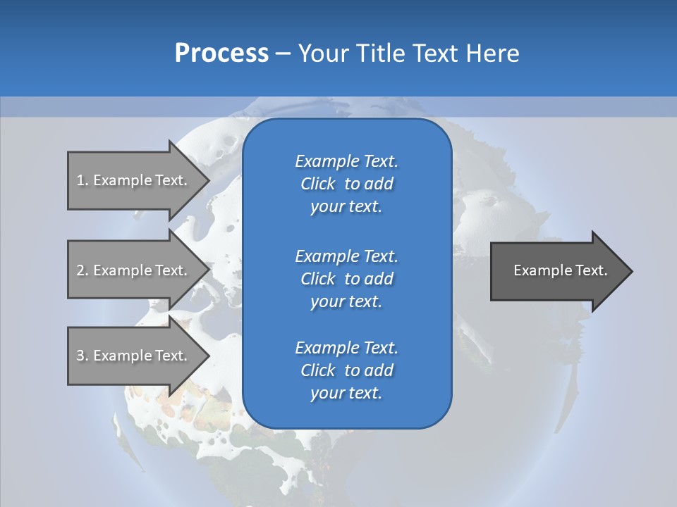 Relief Sun White PowerPoint Template
