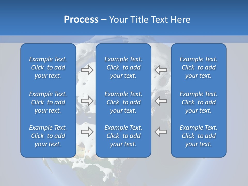 Relief Sun White PowerPoint Template