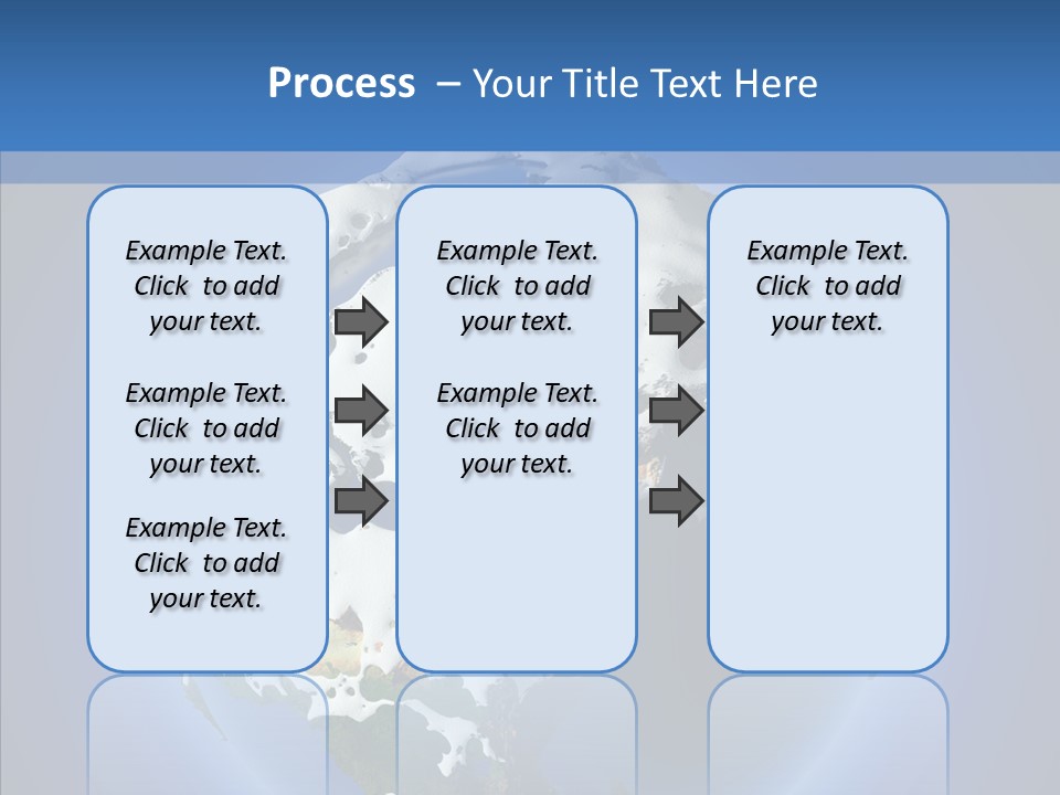 Relief Sun White PowerPoint Template