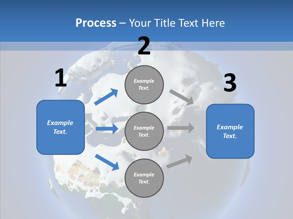 Relief Sun White PowerPoint Template