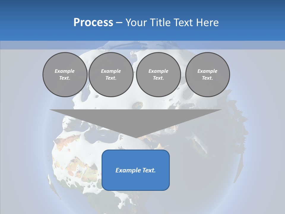 Relief Sun White PowerPoint Template