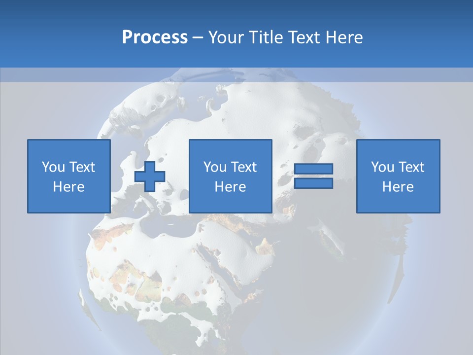 Relief Sun White PowerPoint Template