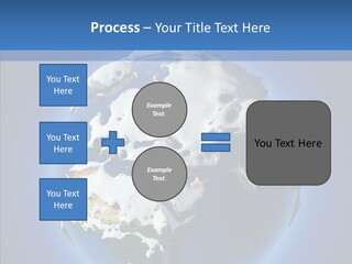 Relief Sun White PowerPoint Template