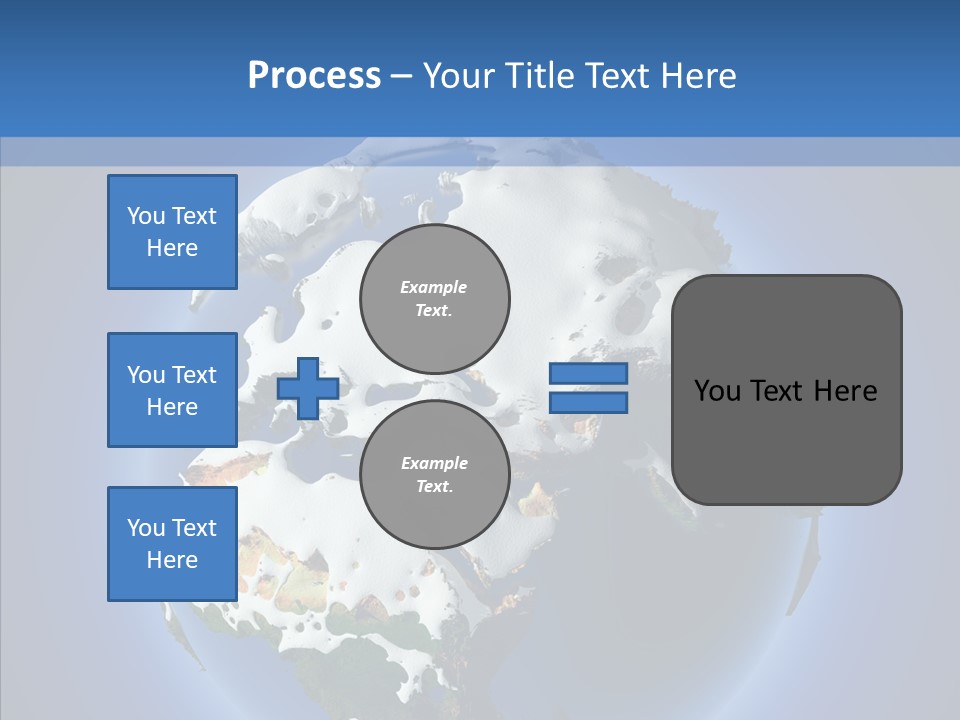 Relief Sun White PowerPoint Template