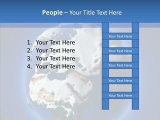 Relief Sun White PowerPoint Template