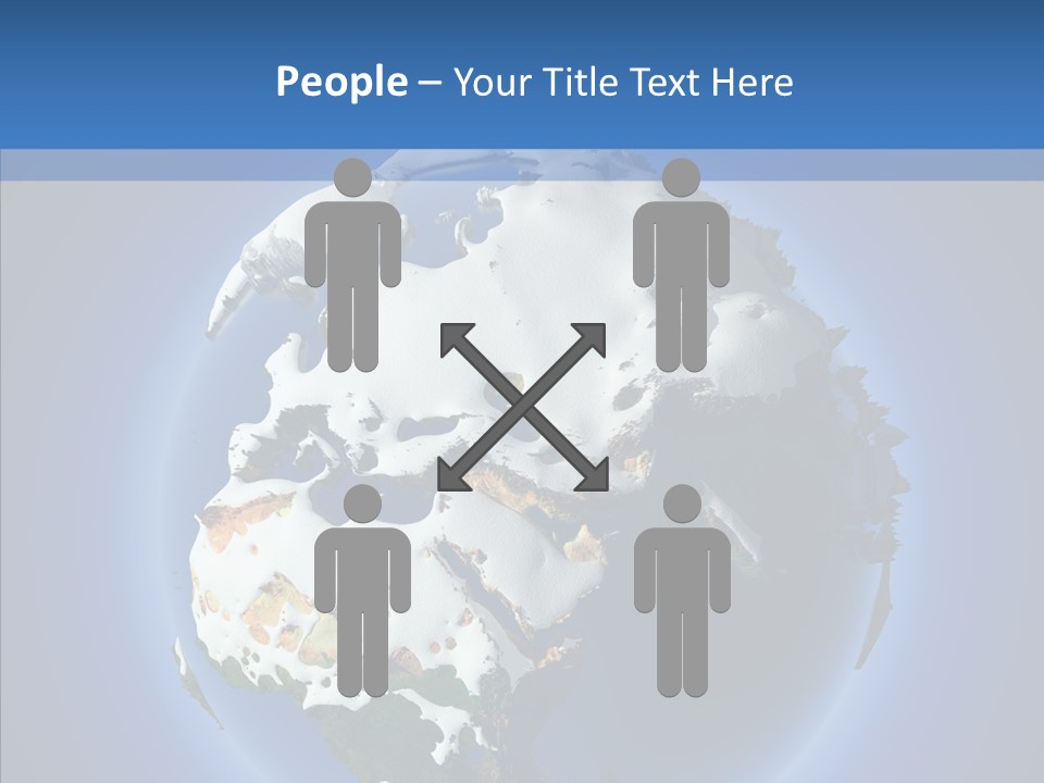 Relief Sun White PowerPoint Template
