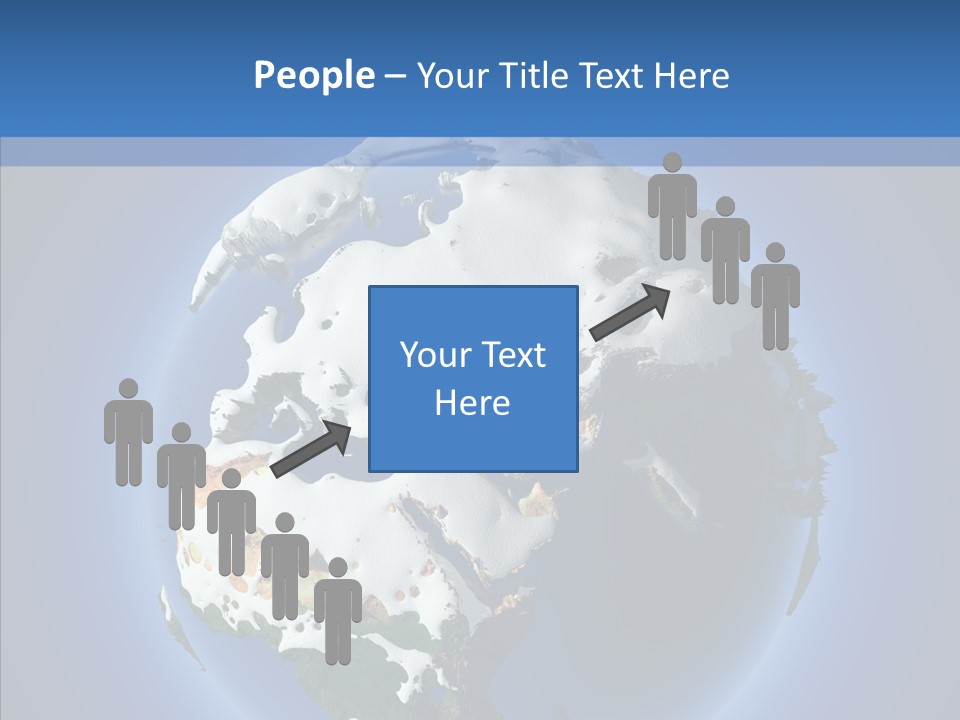 Relief Sun White PowerPoint Template