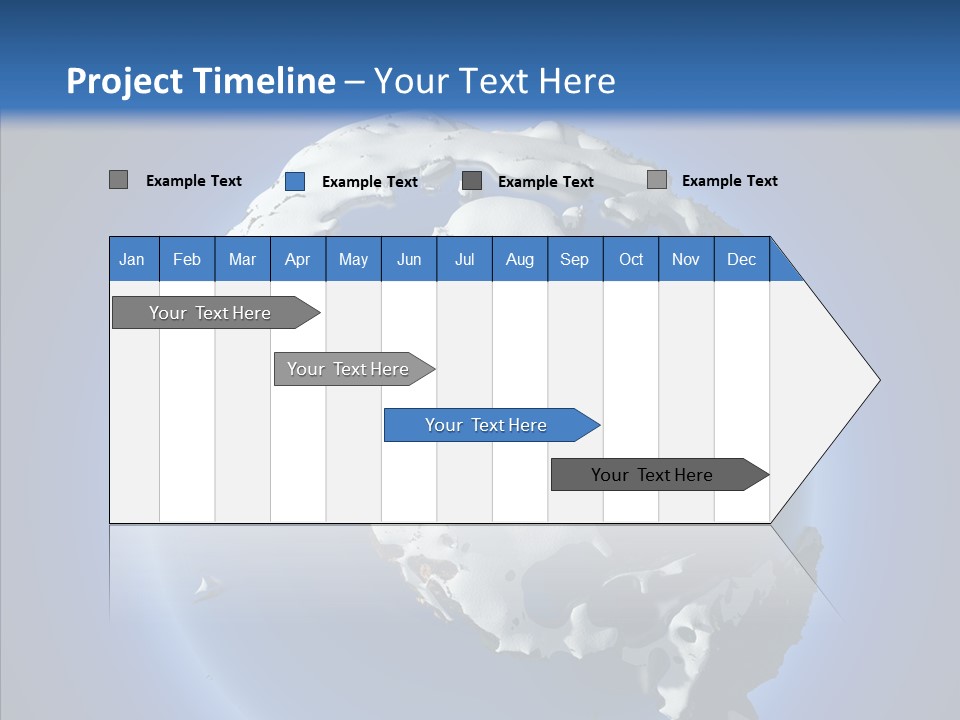 Usa Year Melt PowerPoint Template
