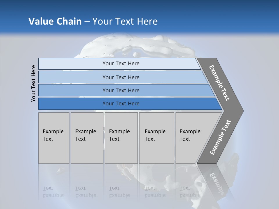 Usa Year Melt PowerPoint Template