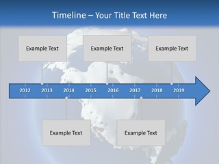 Usa Year Melt PowerPoint Template