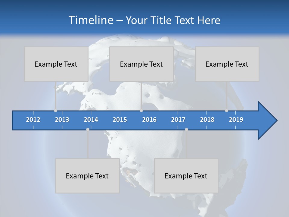 Usa Year Melt PowerPoint Template