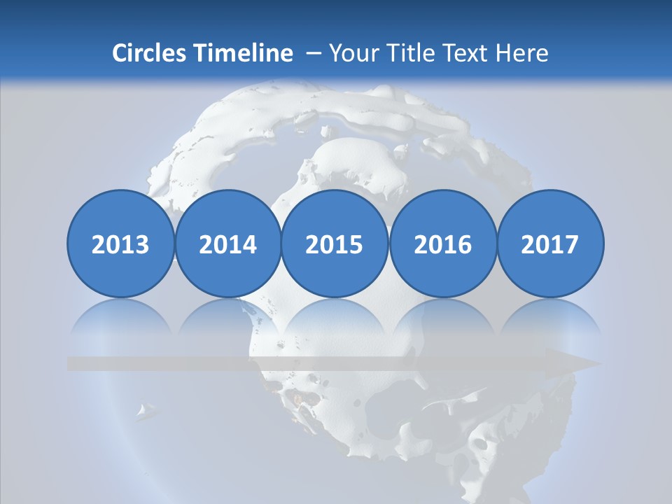 Usa Year Melt PowerPoint Template