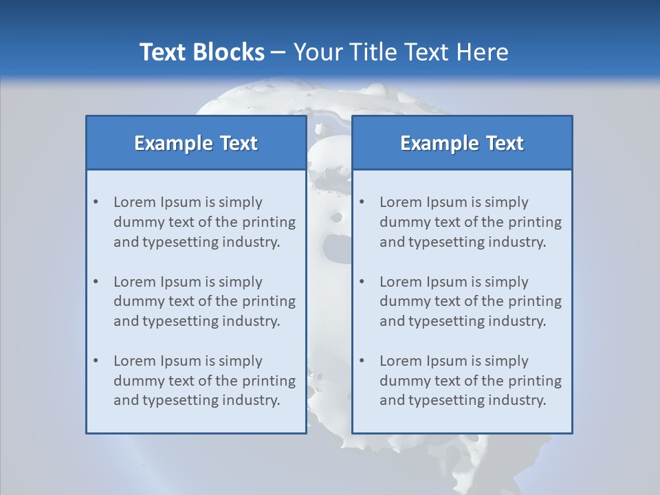 Usa Year Melt PowerPoint Template