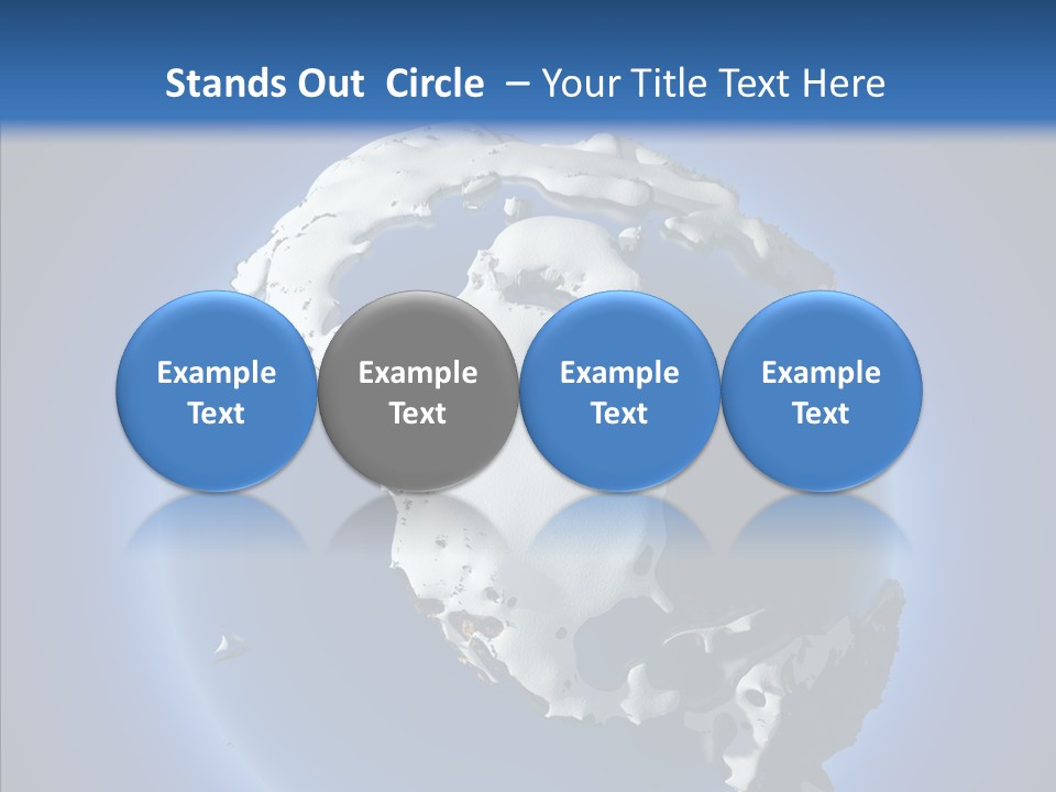 Usa Year Melt PowerPoint Template