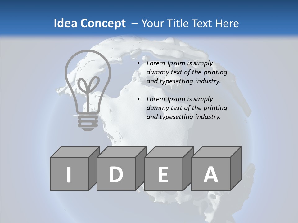 Usa Year Melt PowerPoint Template