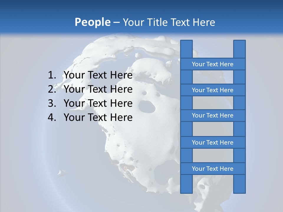Usa Year Melt PowerPoint Template