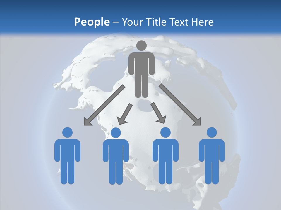 Usa Year Melt PowerPoint Template