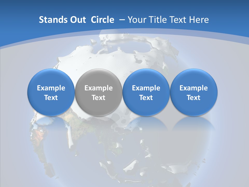 Blizzard North Disaster PowerPoint Template