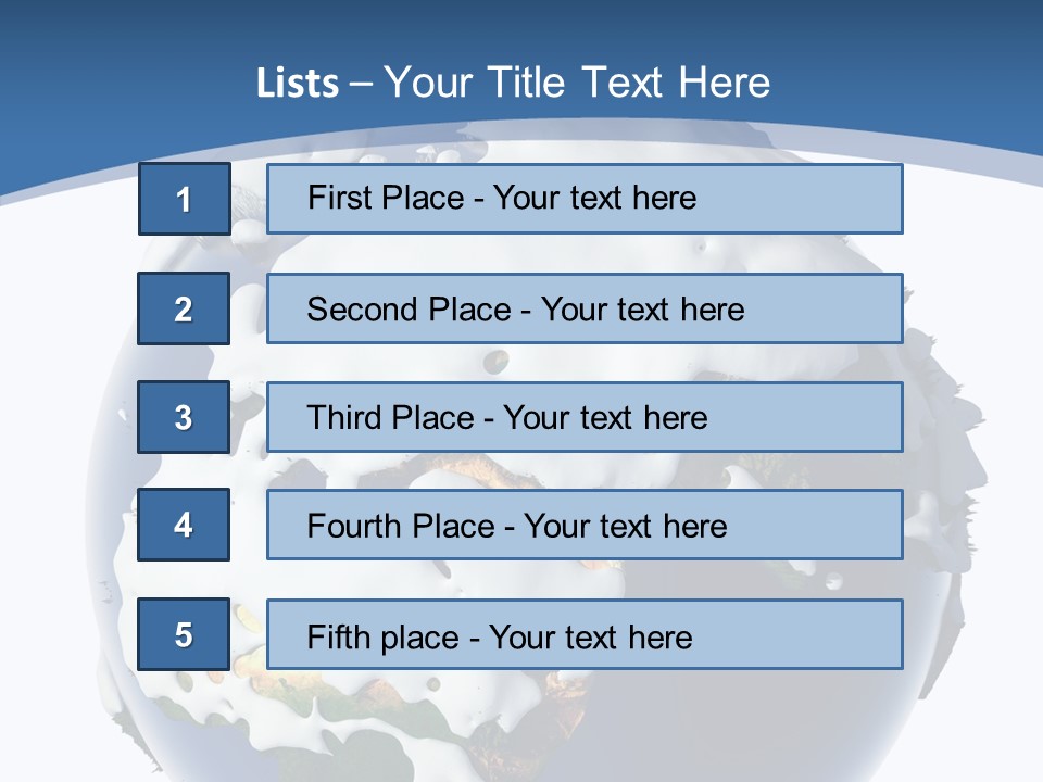 Geography Travel World PowerPoint Template