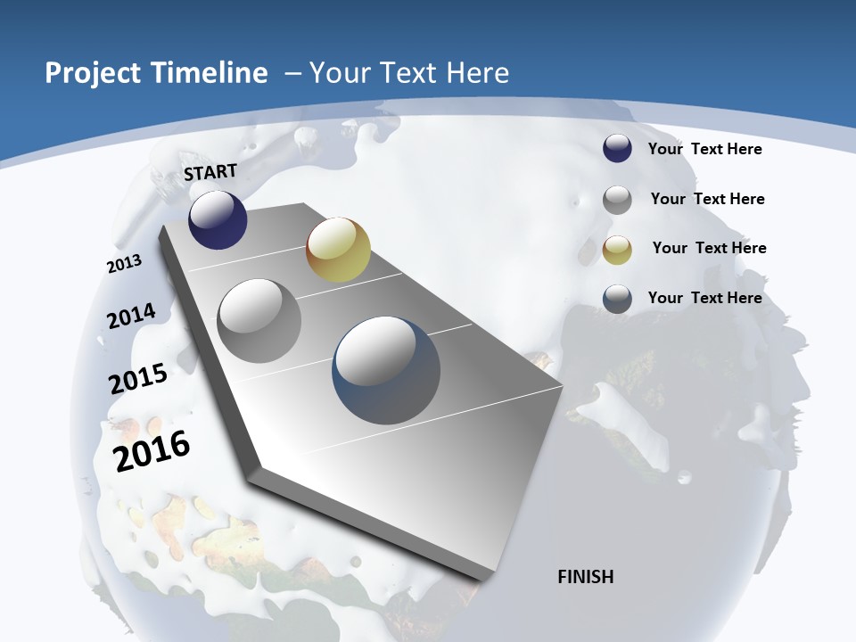 Geography Travel World PowerPoint Template