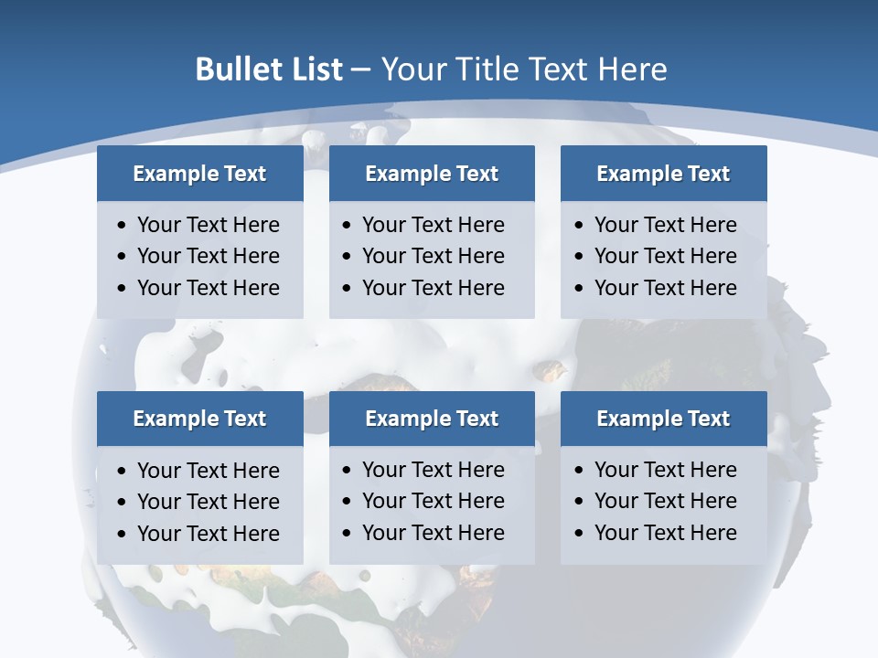 Geography Travel World PowerPoint Template