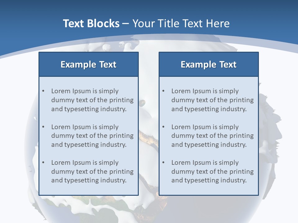 Geography Travel World PowerPoint Template