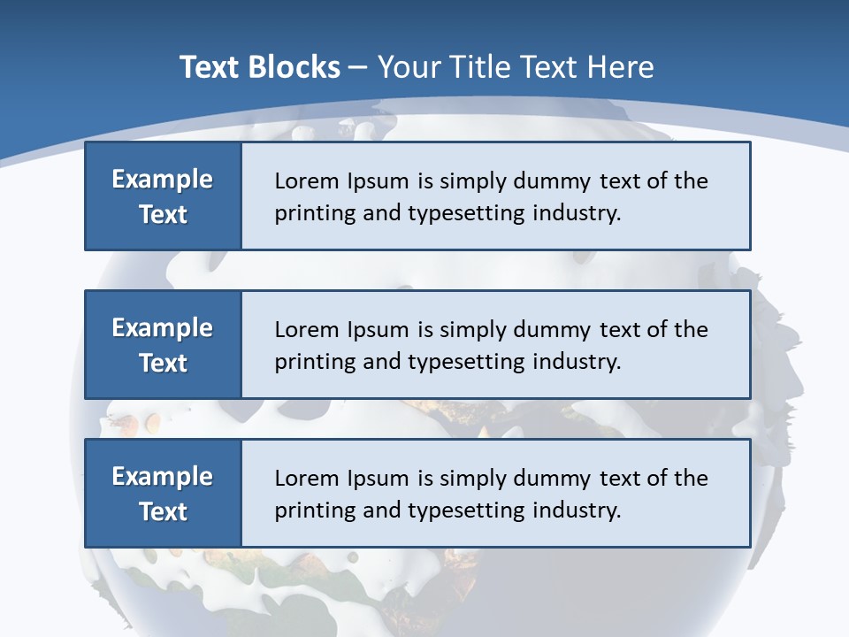 Geography Travel World PowerPoint Template