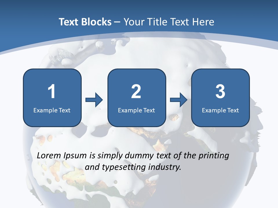 Geography Travel World PowerPoint Template