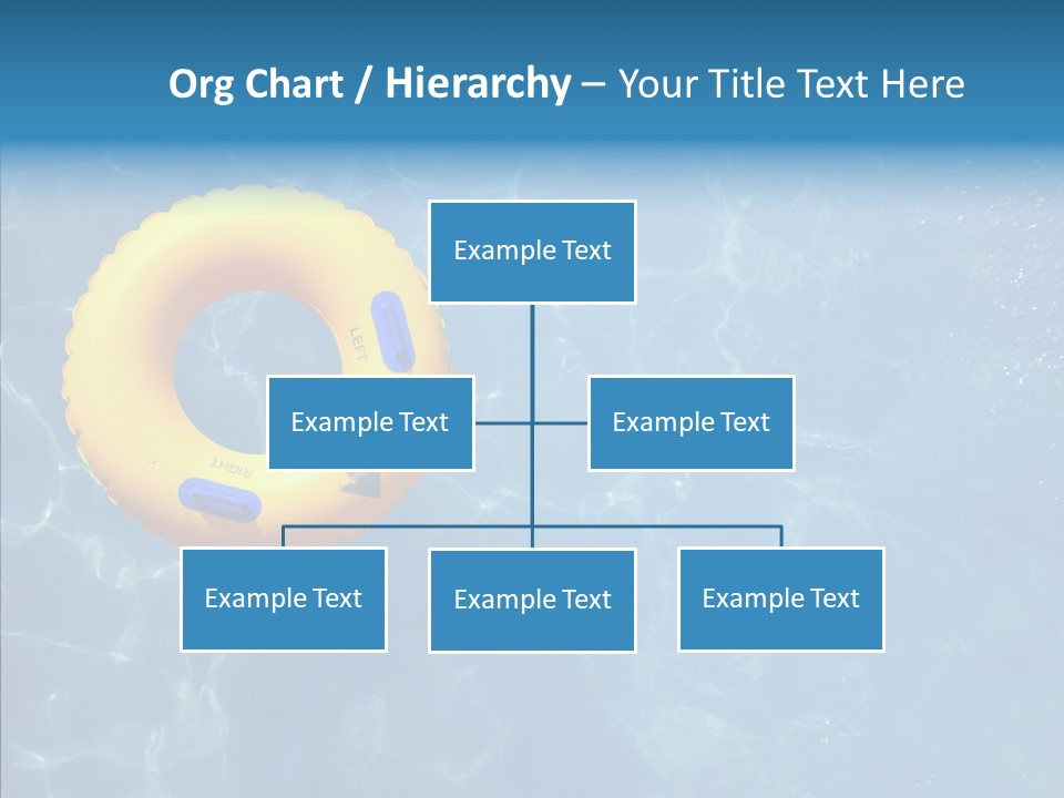 Greeting Card Water Park Fourth Of July PowerPoint Template