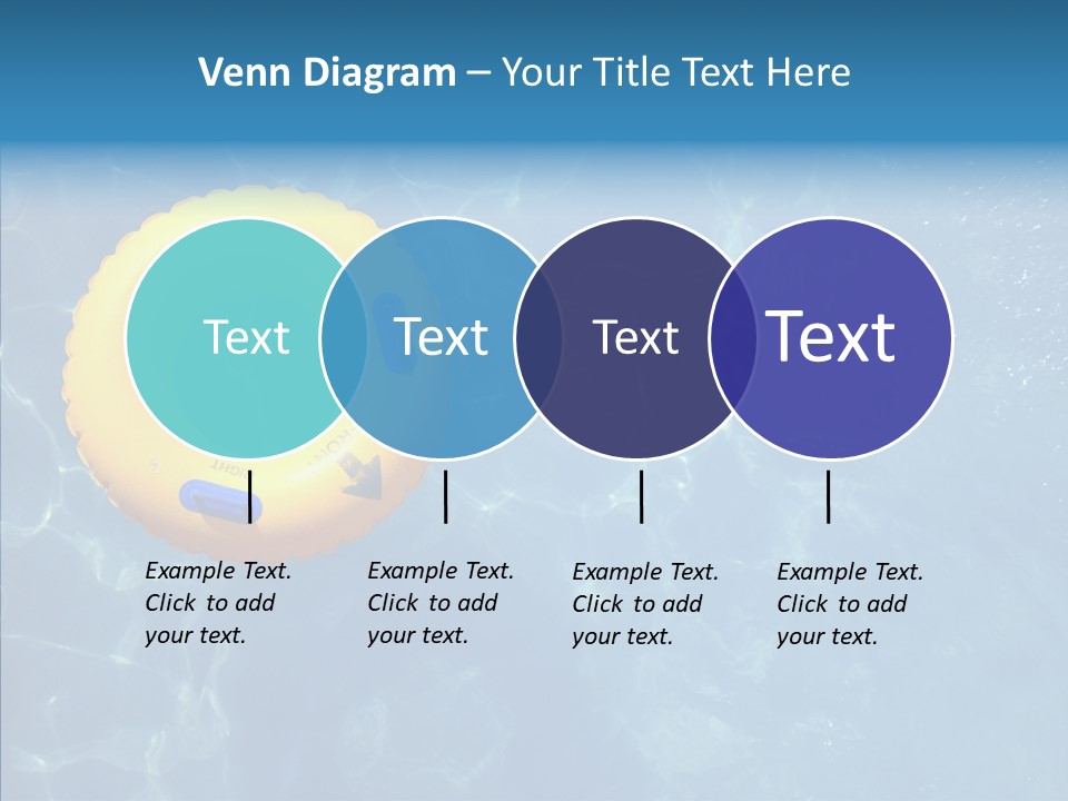 Greeting Card Water Park Fourth Of July PowerPoint Template