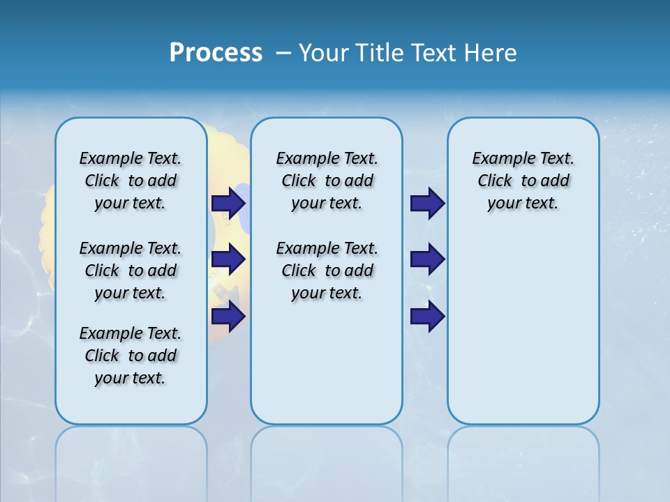 Greeting Card Water Park Fourth Of July PowerPoint Template