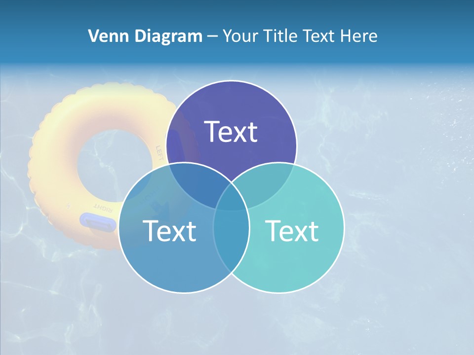 Greeting Card Water Park Fourth Of July PowerPoint Template