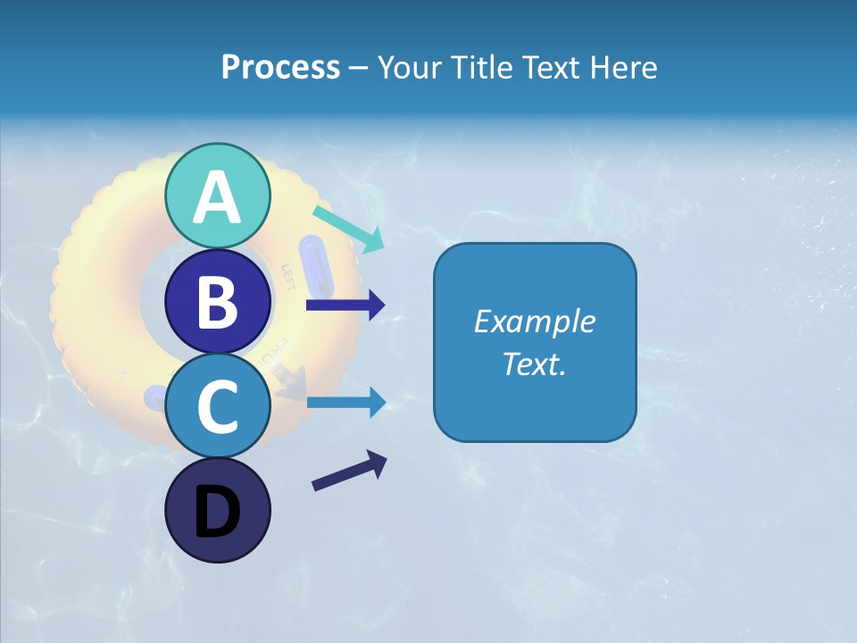 Greeting Card Water Park Fourth Of July PowerPoint Template