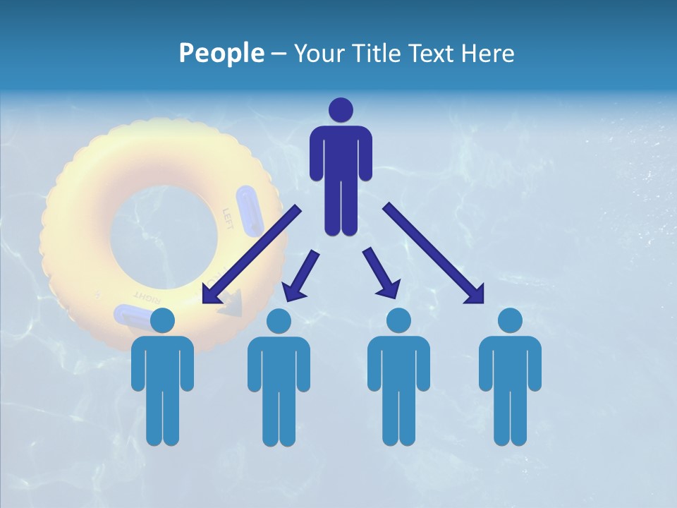 Greeting Card Water Park Fourth Of July PowerPoint Template