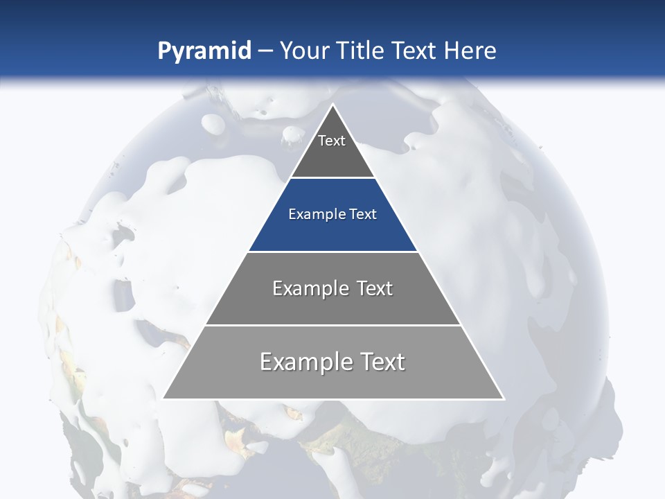 Geography Cold Drifts PowerPoint Template
