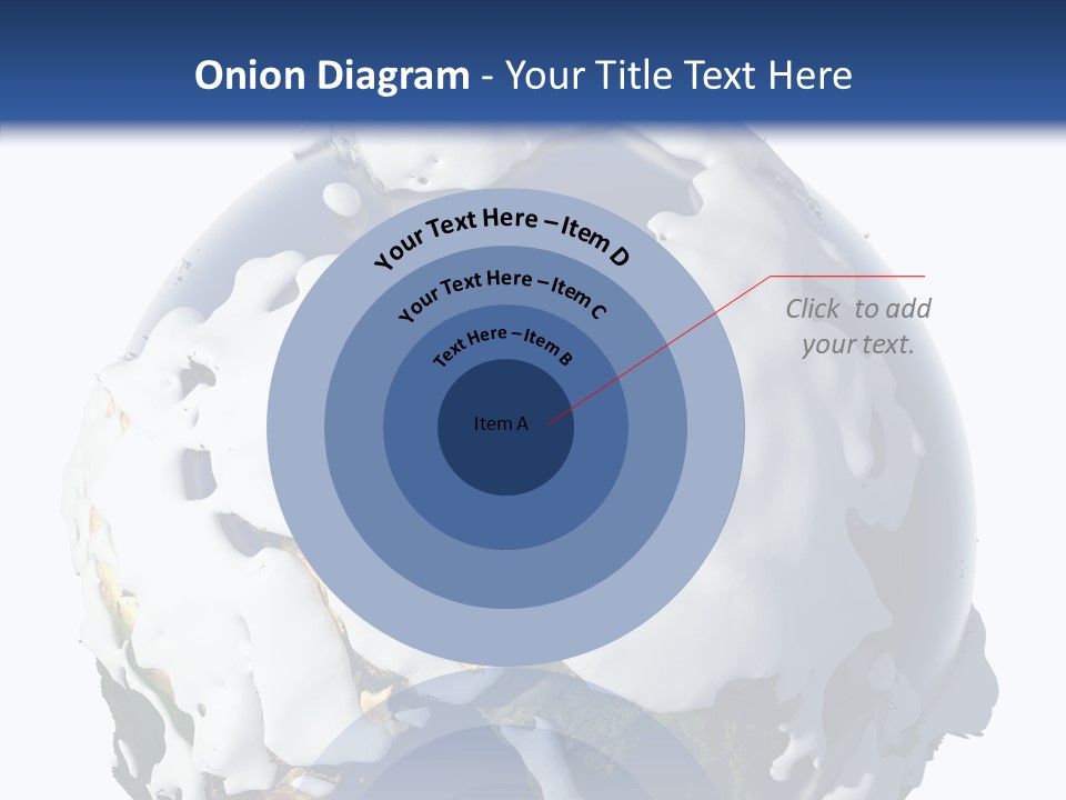 Geography Cold Drifts PowerPoint Template