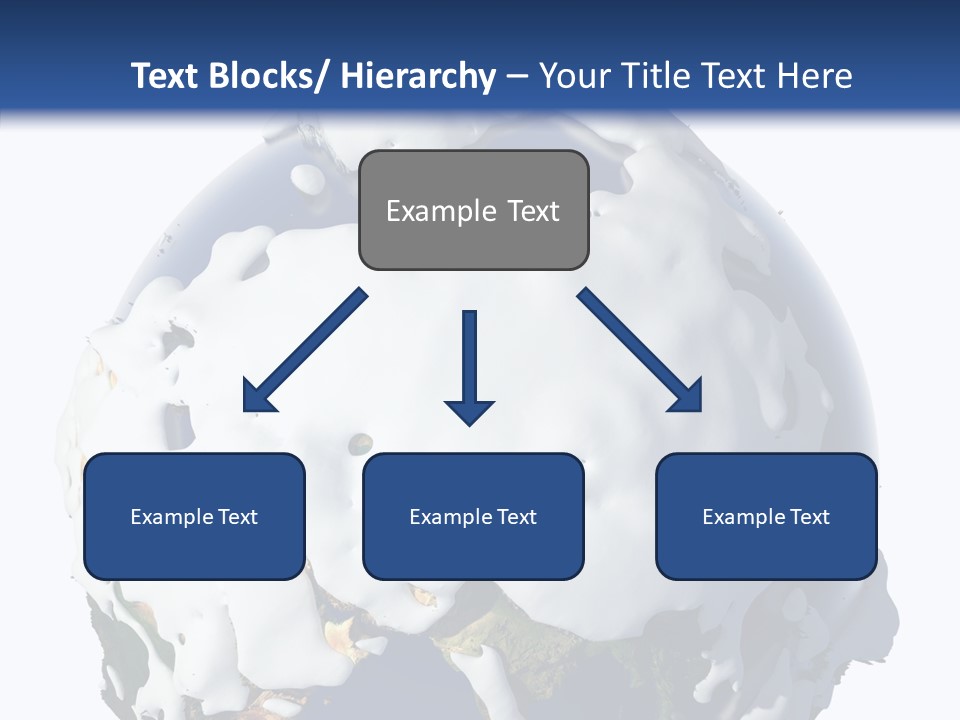 Geography Cold Drifts PowerPoint Template