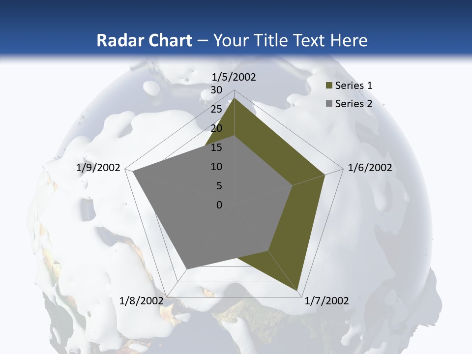 Geography Cold Drifts PowerPoint Template
