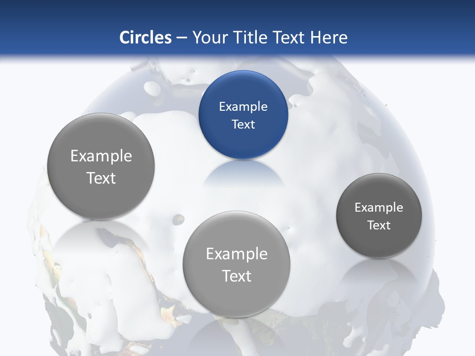 Geography Cold Drifts PowerPoint Template