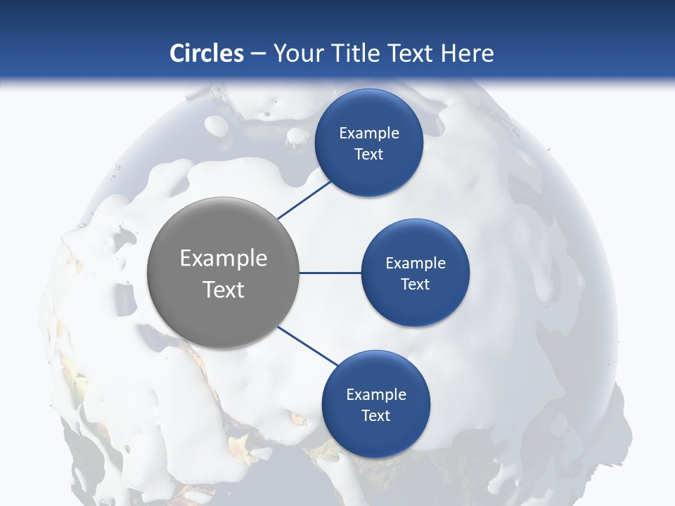 Geography Cold Drifts PowerPoint Template
