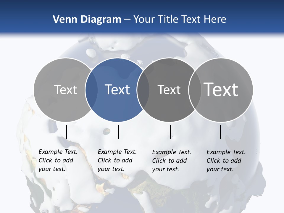 Geography Cold Drifts PowerPoint Template