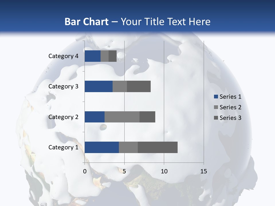 Geography Cold Drifts PowerPoint Template