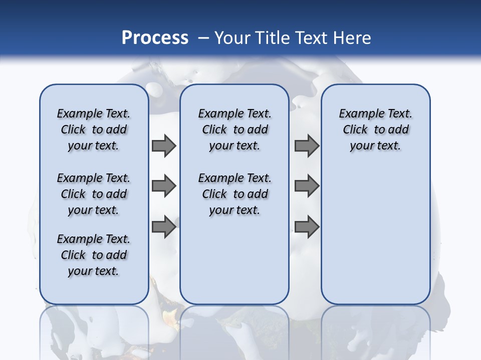 Geography Cold Drifts PowerPoint Template