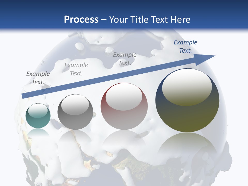Geography Cold Drifts PowerPoint Template
