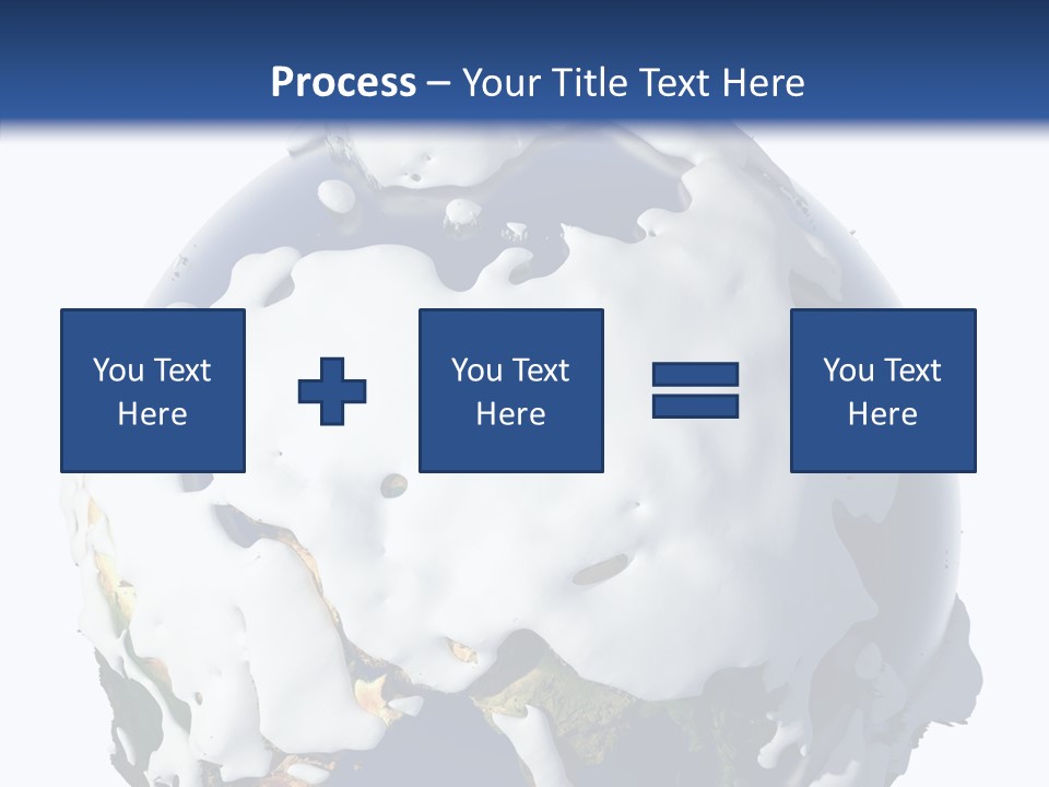 Geography Cold Drifts PowerPoint Template
