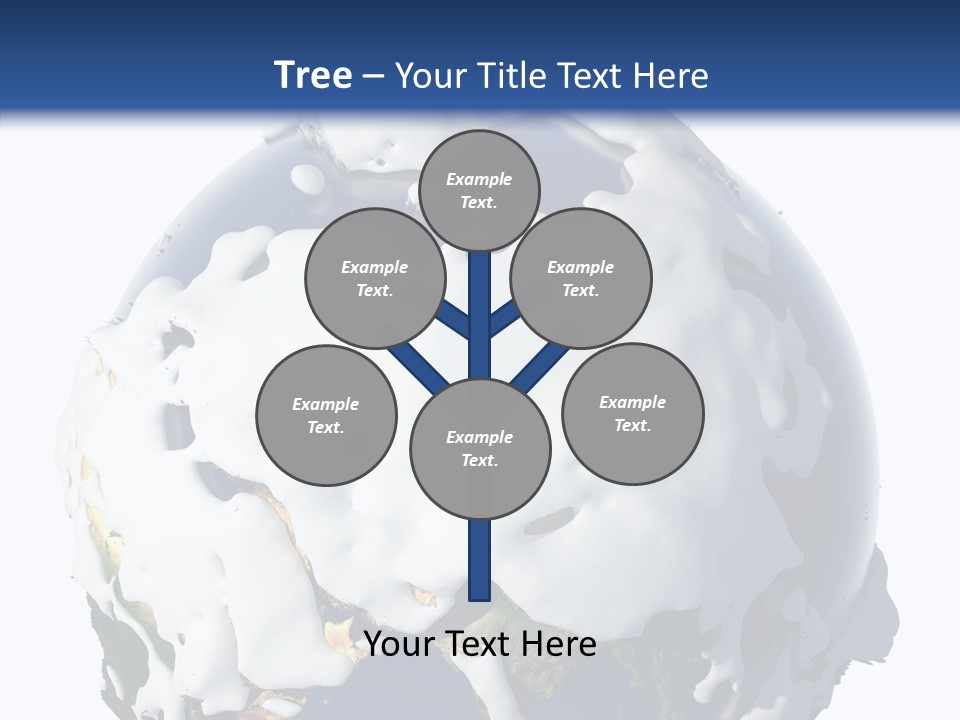 Geography Cold Drifts PowerPoint Template