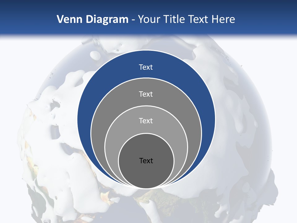 Geography Cold Drifts PowerPoint Template
