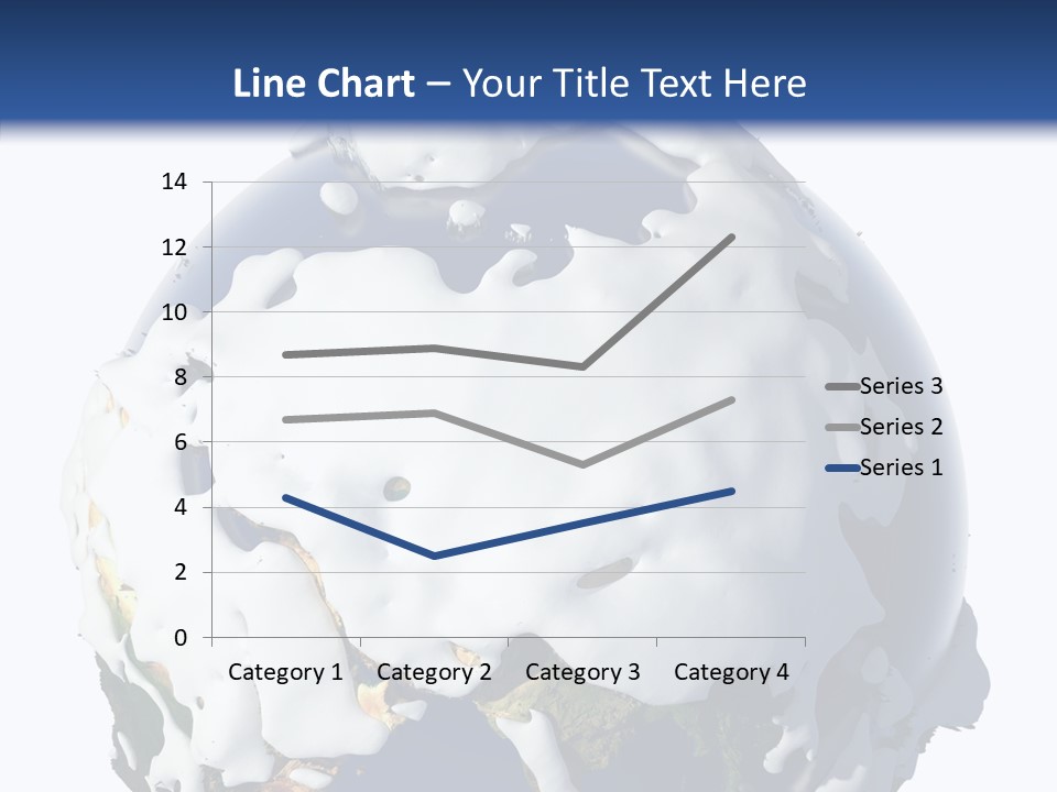 Geography Cold Drifts PowerPoint Template