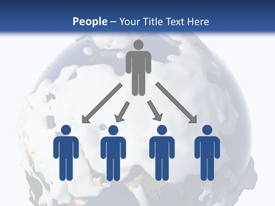 Geography Cold Drifts PowerPoint Template